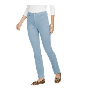 TALBOTS Very Light Blue Corduroy Boyfriend Pants 8